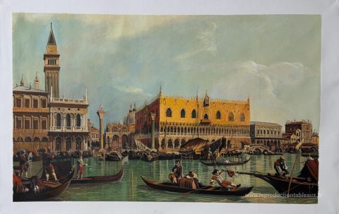 Ce tableau, peint à la main par nos artistes