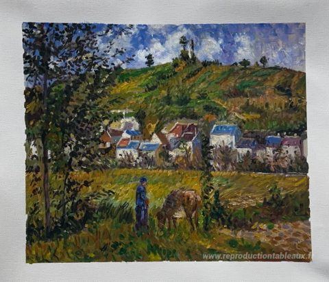 Ce tableau, peint à la main par nos artistes