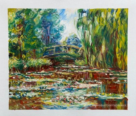 Ce tableau, peint à la main par nos artistes