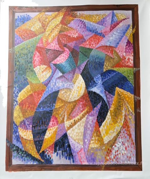 Ce tableau, peint à la main par nos artistes