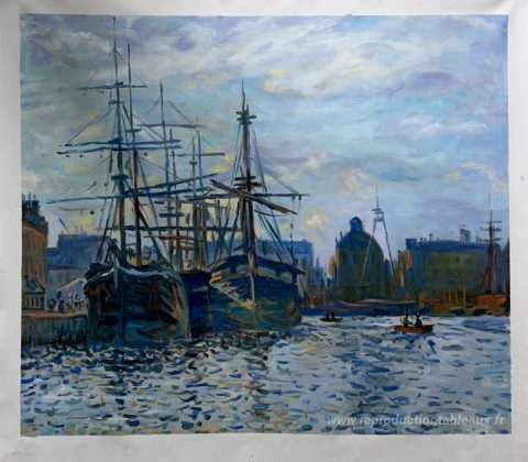 Ce tableau, peint à la main par nos artistes