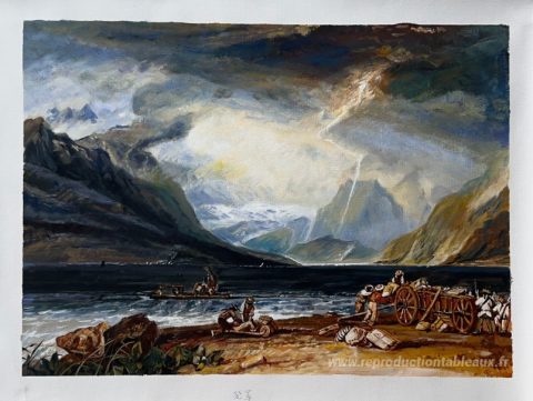Ce tableau, peint à la main par nos artistes