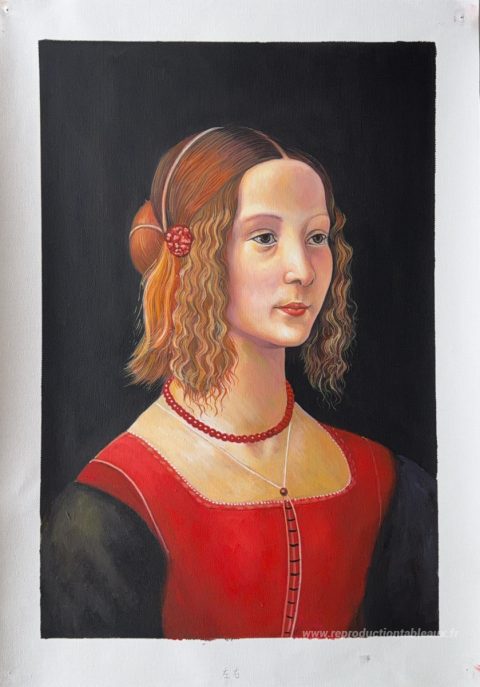 Ce tableau, peint à la main par nos artistes
