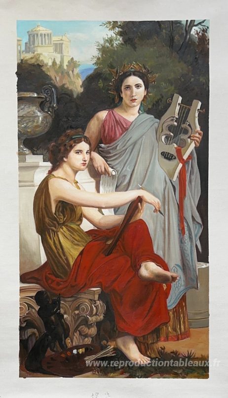 Ce tableau, peint à la main par nos artistes
