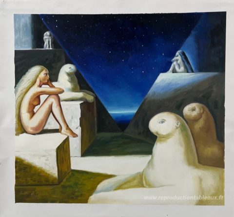 Ce tableau, peint à la main par nos artistes