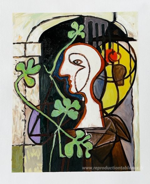 Ce tableau, peint à la main par nos artistes