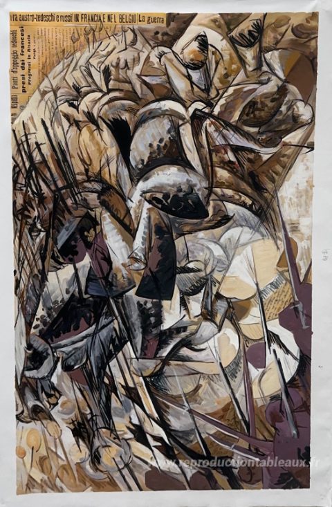 Ce tableau, peint à la main par nos artistes