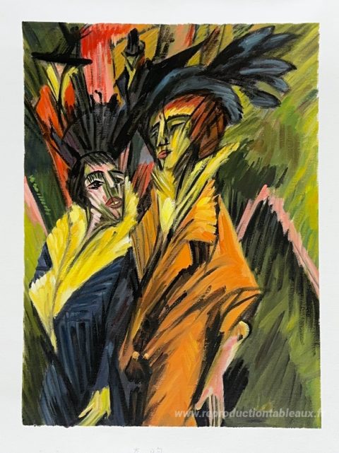 Ce tableau, peint à la main par nos artistes