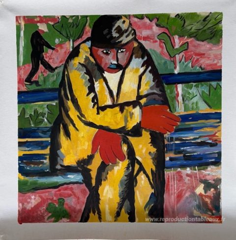 Ce tableau, peint à la main par nos artistes