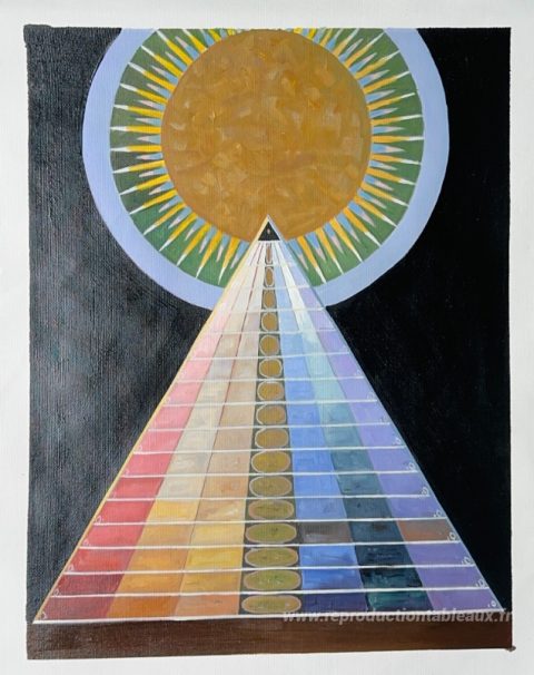 Ce tableau, peint à la main par nos artistes