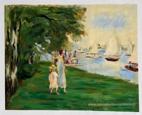 Ce tableau, peint à la main par nos artistes