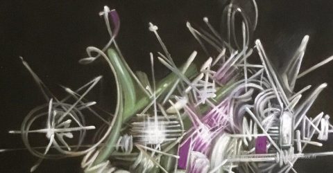 Ce tableau, peint à la main par nos artistes