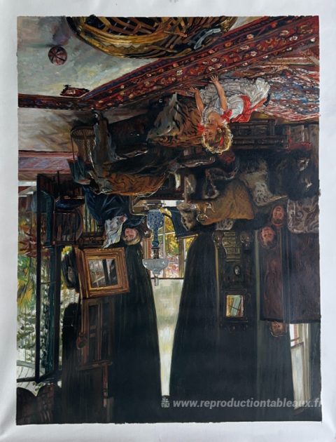 Ce tableau, peint à la main par nos artistes