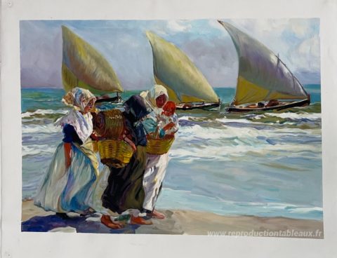 Ce tableau, peint à la main par nos artistes