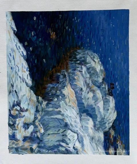 Ce tableau, peint à la main par nos artistes