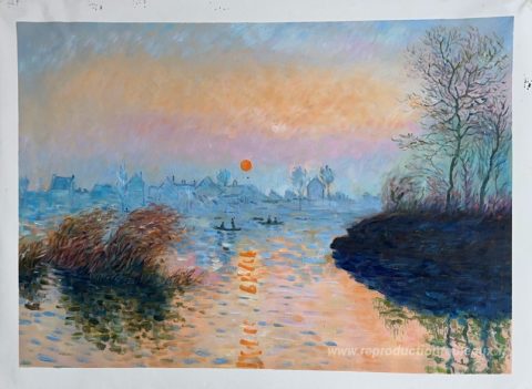 Ce tableau, peint à la main par nos artistes