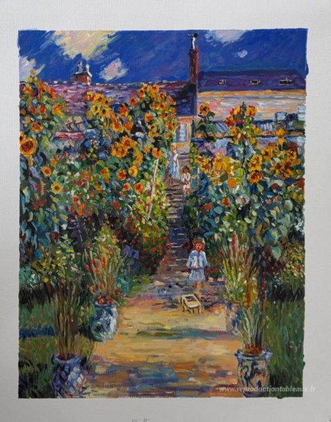 Ce tableau, peint à la main par nos artistes