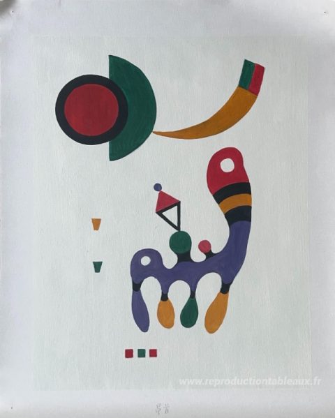 Ce tableau, peint à la main par nos artistes