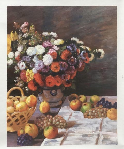 Ce tableau, peint à la main par nos artistes