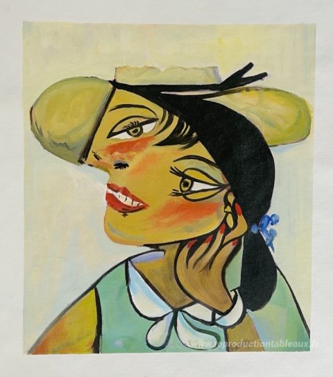 Ce tableau, peint à la main par nos artistes