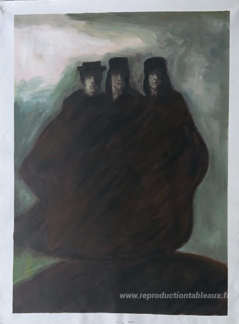 Ce tableau, peint à la main par nos artistes