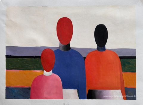 Ce tableau, peint à la main par nos artistes
