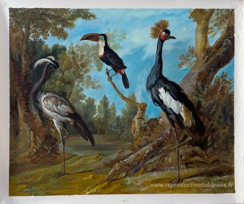Ce tableau, peint à la main par nos artistes