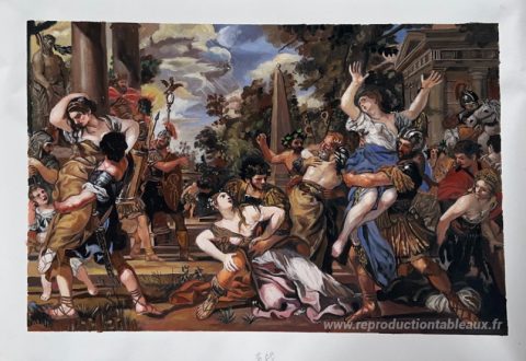 Ce tableau, peint à la main par nos artistes
