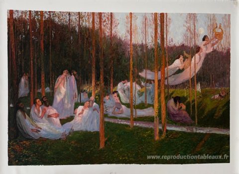 Ce tableau, peint à la main par nos artistes
