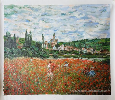 Ce tableau, peint à la main par nos artistes