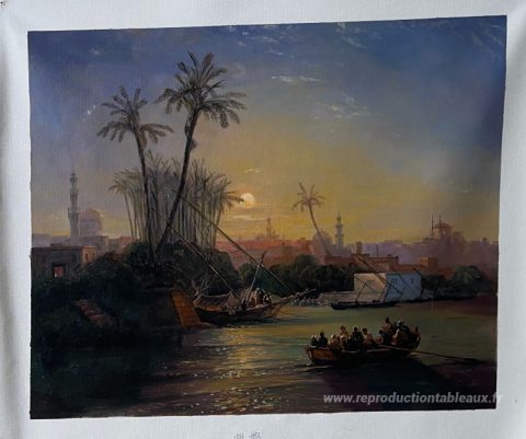 Ce tableau, peint à la main par nos artistes