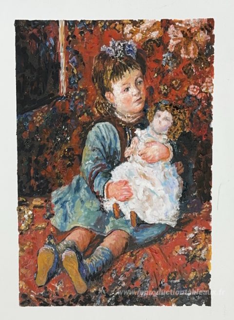 Ce tableau, peint à la main par nos artistes