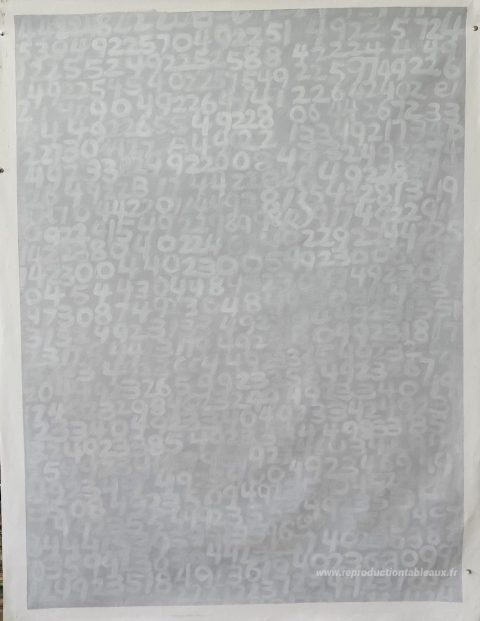 Ce tableau, peint à la main par nos artistes
