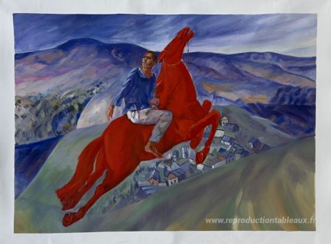 Ce tableau, peint à la main par nos artistes