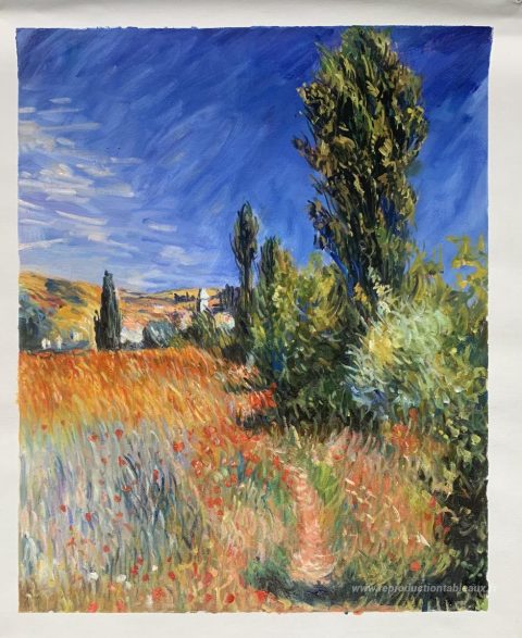 Ce tableau, peint à la main par nos artistes