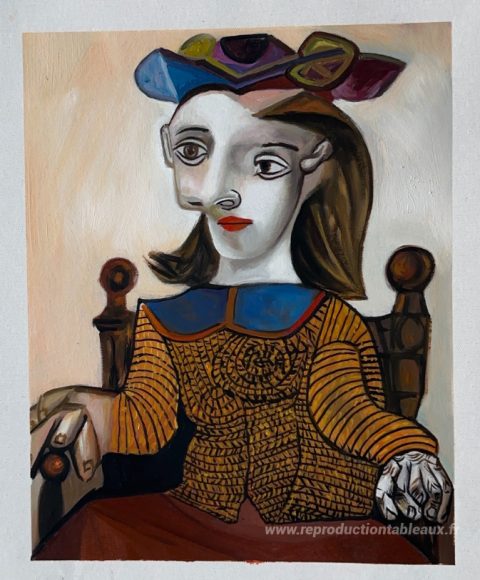 Ce tableau, peint à la main par nos artistes