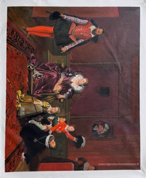 Henry IV recevant l'ambassadeur d'Espagne