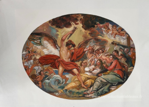 Génie appelant les beaux-arts à orner les fabricants et le comme