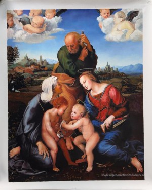 La Sainte Famille avec les saints Elizabeth et John