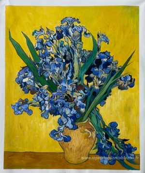 Nature morte avec iris