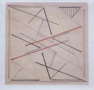 Astrazione di una linea n. 2, disagno