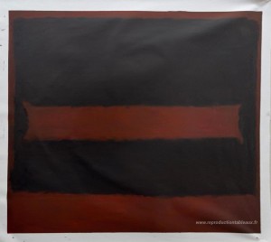Noir sur marron
