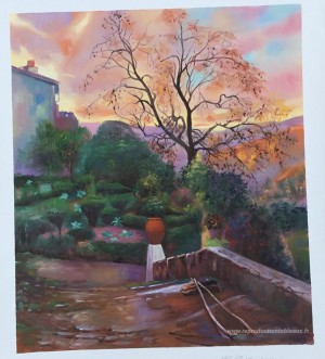 Garden de ferme espagnole