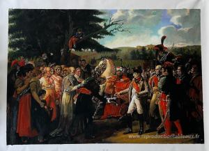 Napoléon reçoit les clés de Vienne