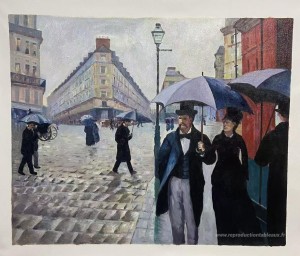 Paris, un jour de pluie