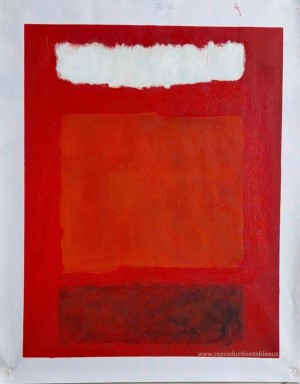 Rouge, blanc et marron