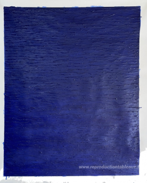 Monochrome bleu sans titre