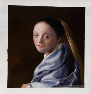 Étude d'une jeune femme
