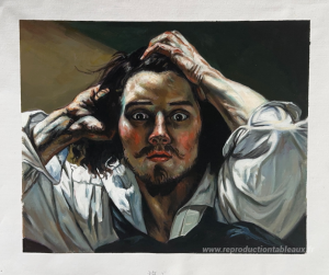 L'homme désespéré (autoportrait)