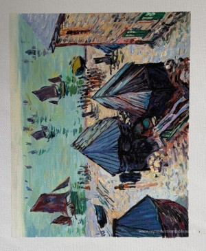 Le départ des bateaux, Etreat